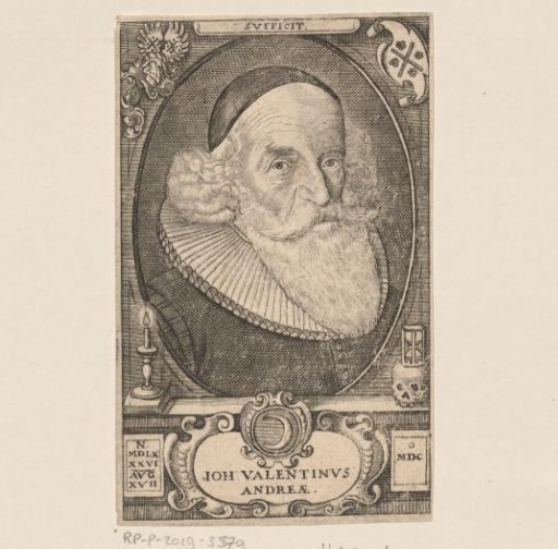 Portrait of Johann Valentin Andreae