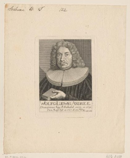 Portrait of Wolfgang Ludwig Andreae