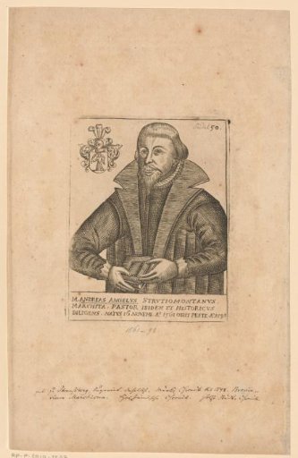 Portrait of Andreas Angelus