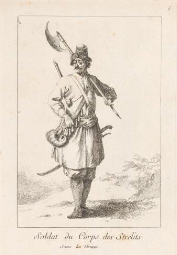Soldier of the Strelitsen corps
