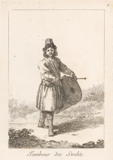 Drummer of the Strelitsen corps