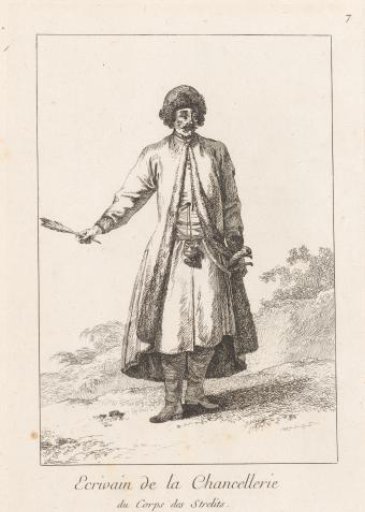 Scribe of the Strelitsen corps