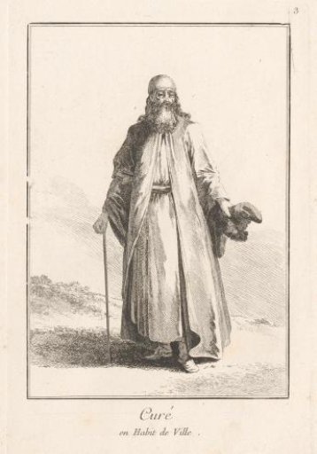 Priest in daily dress