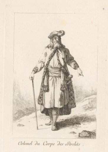 Colonel of the Strelitsen corps