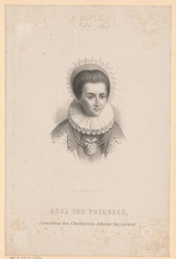 Portrait of Anna of Prussia