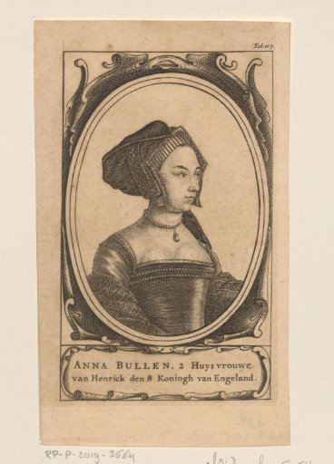 Portrait of Anne Boleyn, Queen of England