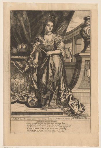 Portrait of Anna Stuart, Queen of Great Britain
