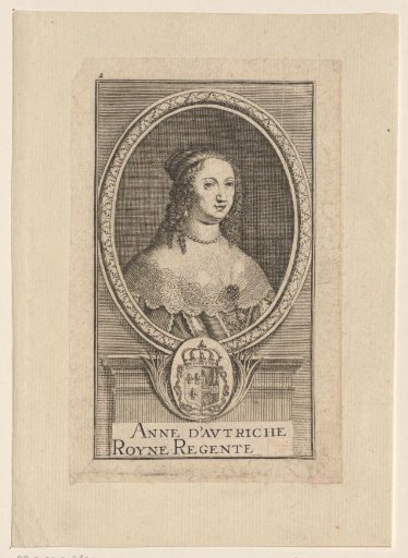 Portrait of Anna of Austria, Queen of France