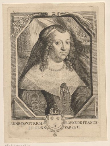 Portrait of Anna of Austria, Queen of France
