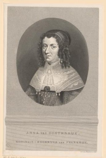 Portrait of Anna of Austria, Queen of France