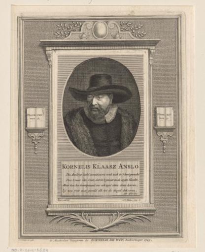 Portrait of Cornelis Claesz. Anslo