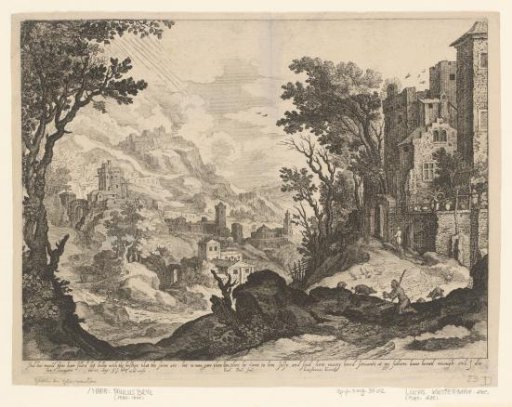 Landscape with the Prodigal Son as a swineherd