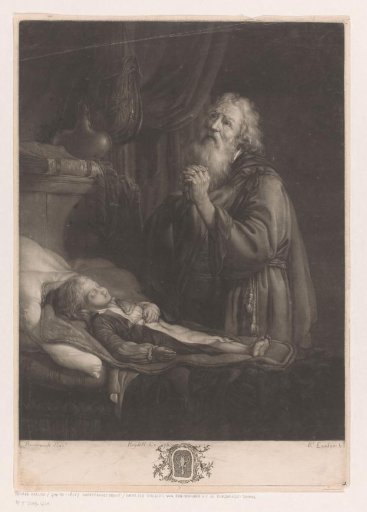 Elijah raises the widow of Zarephath's son to life