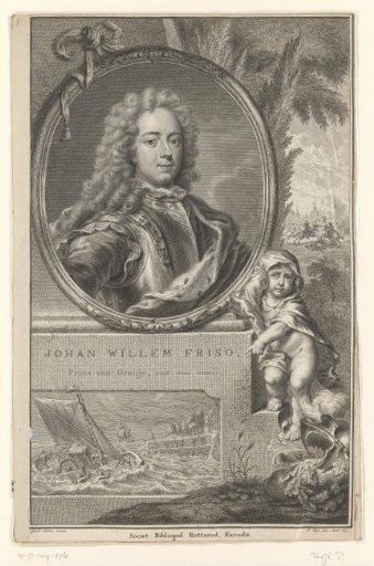 Portrait of Johan Willem Friso, Prince of Orange-Nassau