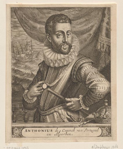 Portrait of Anton I, King of Portugal