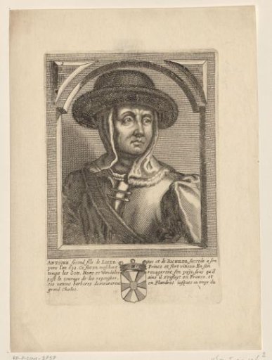 Portrait of Antoine, Count of Flanders