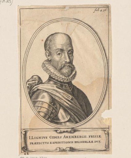 Portrait of Jean de Ligne, Count of Arenberg
