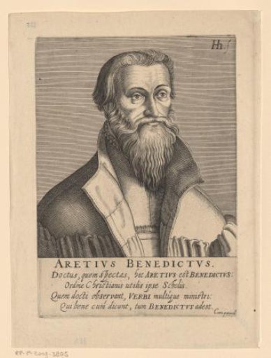Portrait of Benedictus Aretius