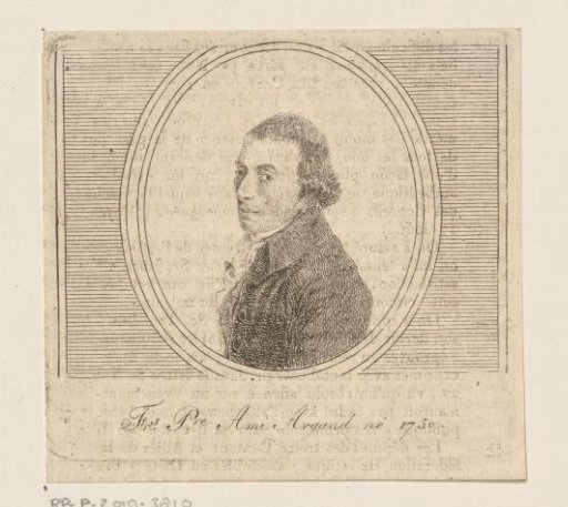 Portrait of François Pierre Ami Argand
