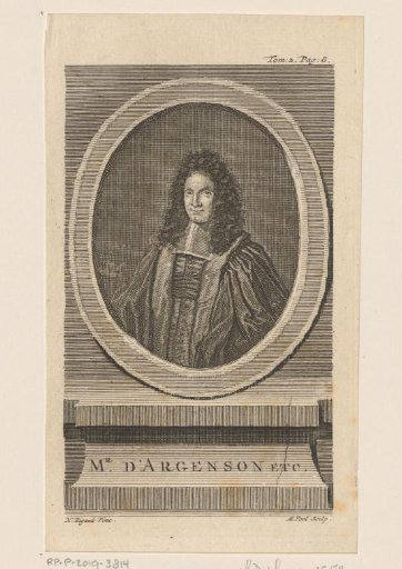 Portrait of Marc-René de Voyer de Paulmy, marquis d'Argenson