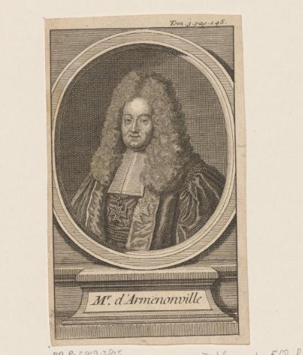 Portrait of Joseph Jean-Baptiste Fleuriau d'Armenonville