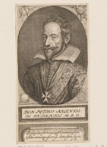 Portrait of Petrus Arlensis de Scudalupis