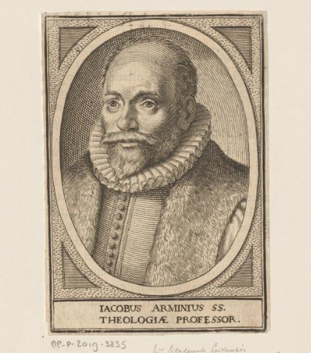 Portrait of Jacobus Arminius