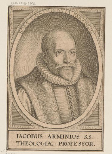 Portrait of Jacobus Arminius