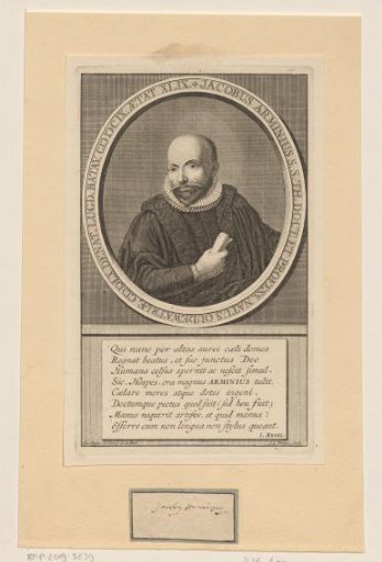 Portrait of Jacobus Arminius