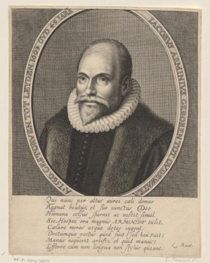 Portrait of Jacobus Arminius