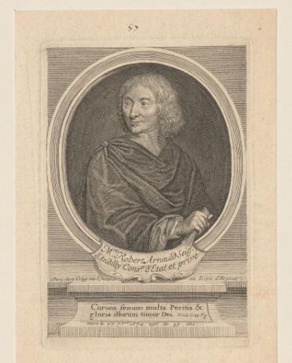 Portrait of Robert Arnauld d'Andilly