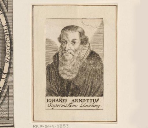 Portrait of Johann Arndt