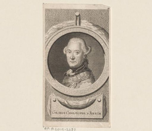 Portrait of George Christoph von Arnim