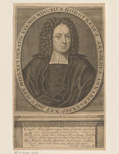 Portrait of Gottfried Arnold