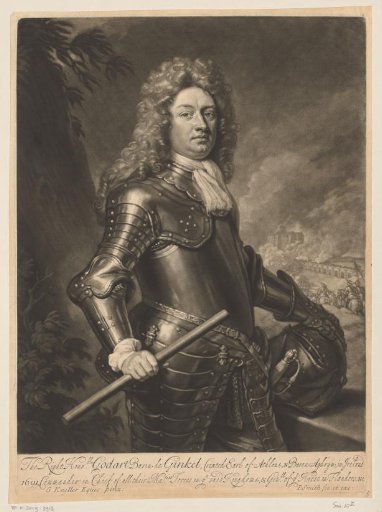 Portrait of Godard, Baron van Reede-Ginckel, Count of Athlone