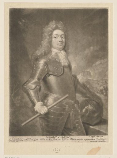 Portrait of Godard, Baron van Reede-Ginckel, Count of Athlone