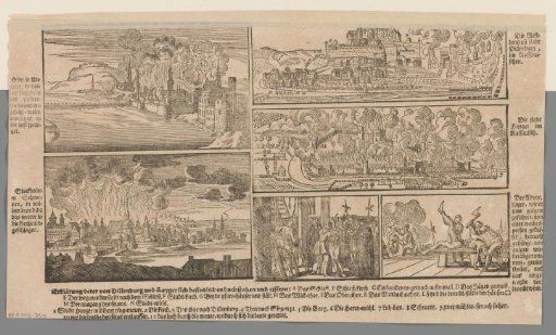 Fires in Stockholm, Buda, and Dillenburg