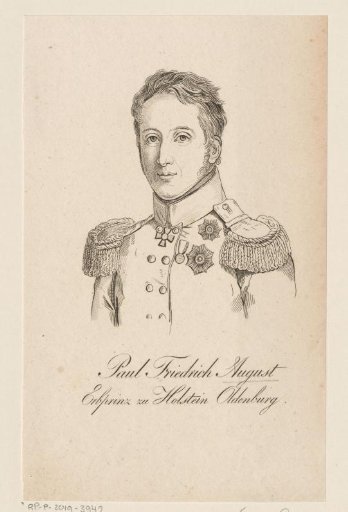 Portrait of August of Oldenburg