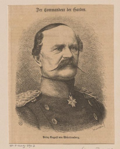 Portrait of August of Württemberg