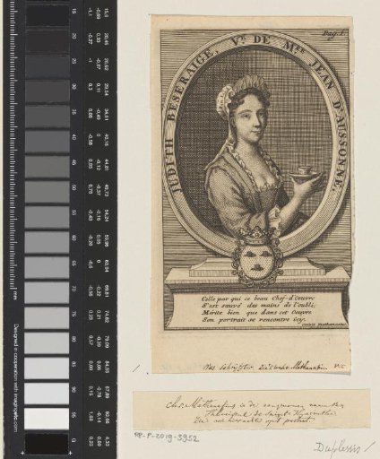 Portrait of Judith d'Aussonne-Beseraige
