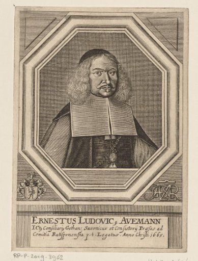 Portrait of Ernst Ludwig Avemann