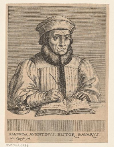 Portrait of Johannes Aventinus