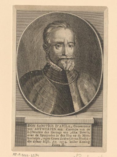 Portrait of Sancho d'Avila