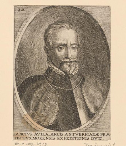 Portrait of Sancho d'Avila
