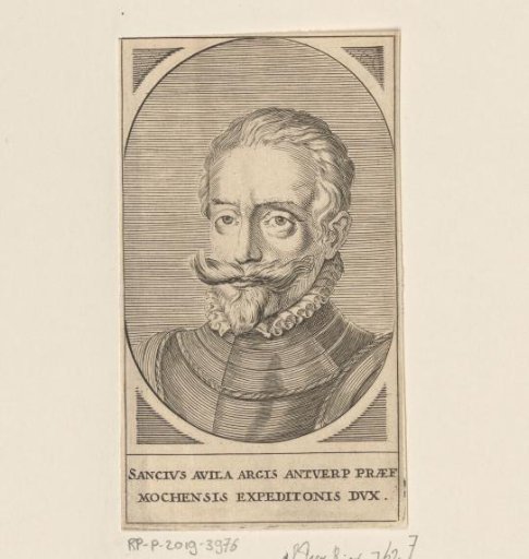 Portrait of Sancho d'Avila