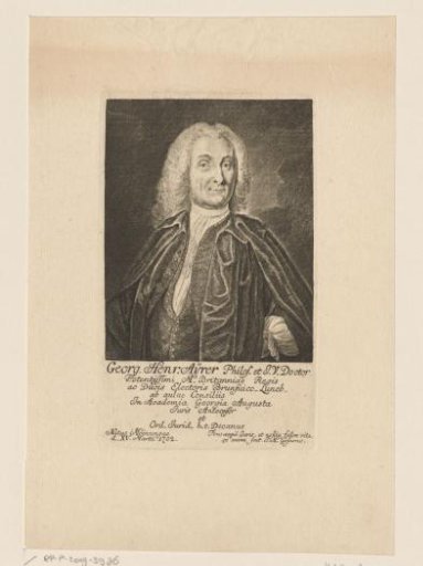 Portrait of Georg Heinrich Ayrer