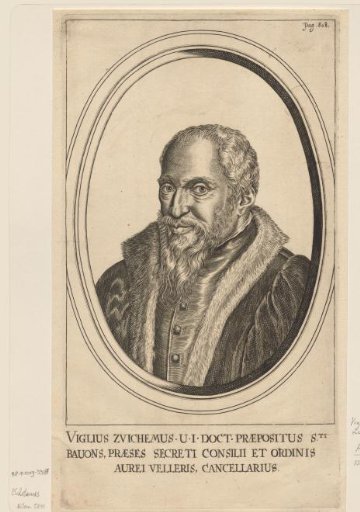 Portrait of Viglius ab Aytta Zuichemus