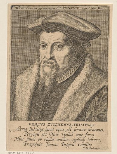 Portrait of Viglius ab Aytta Zuichemus