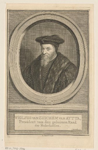 Portrait of Viglius ab Aytta Zuichemus