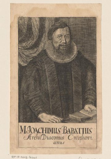 Portrait of Joachim Babatius